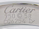 Bague 58 Cartier Love - Alliance en or blanc 18K et diamant 58 Facettes s6f9q0m761