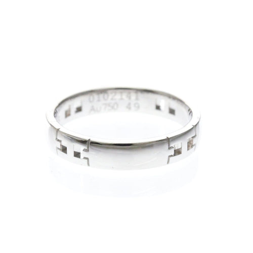Anello 49 Hermès Hercules - Anello in oro bianco 18 carati 58 Facettes uujgalgwss
