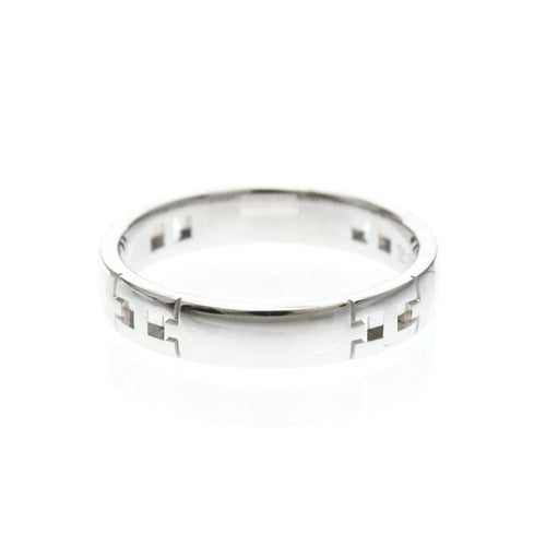 Anello 49 Hermès Hercules - Anello in oro bianco 18 carati 58 Facettes uujgalgwss