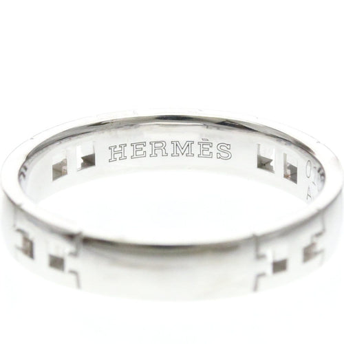 Anello 49 Hermès Hercules - Anello in oro bianco 18 carati 58 Facettes uujgalgwss