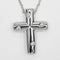 Ciondolo Tiffany & Co. - Ciondolo a croce in platino e diamanti 58 Facettes vcem0tfn0n