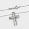 Ciondolo Tiffany & Co. - Ciondolo a croce in platino e diamanti 58 Facettes vcem0tfn0n
