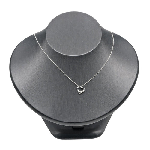 Висулка Tiffany & Co. Elsa Peretti - Висулка Open Heart от Платина 58 Facettes oul10rjksi