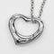Висулка Tiffany & Co. Elsa Peretti - Висулка Open Heart от Платина 58 Facettes oul10rjksi