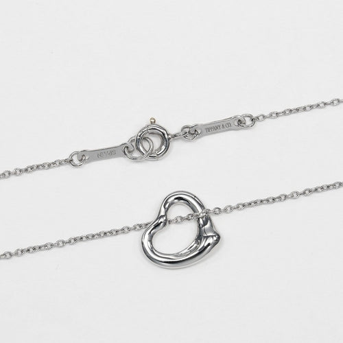 Висулка Tiffany & Co. Elsa Peretti - Висулка Open Heart от Платина 58 Facettes oul10rjksi