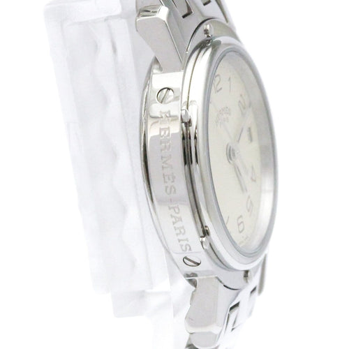 Orologio Hermès Clipper - Orologio al quarzo in acciaio inossidabile 58 Facettes zqzu7jyud4