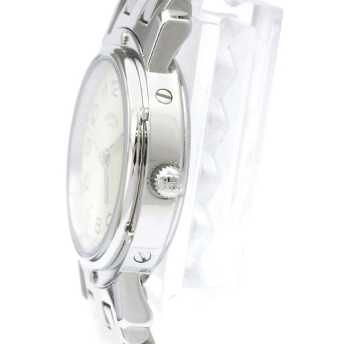 Orologio Hermès Clipper - Orologio al quarzo in acciaio inossidabile 58 Facettes zqzu7jyud4