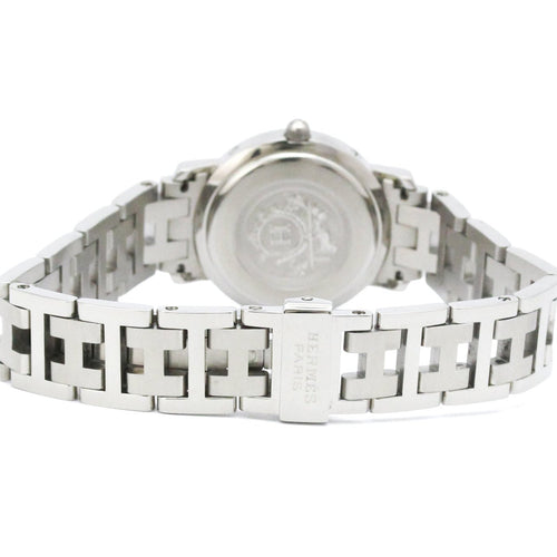 Orologio Hermès Clipper - Orologio al quarzo in acciaio inossidabile 58 Facettes zqzu7jyud4