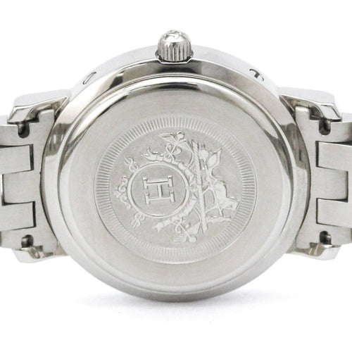 Orologio Hermès Clipper - Orologio al quarzo in acciaio inossidabile 58 Facettes zqzu7jyud4