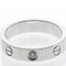 Ring 49 Cartier Love - Ehering aus 18K Weißgold und Diamant 58 Facettes uy09pyo4l2