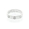 Ring 49 Cartier Love - Ehering aus 18K Weißgold und Diamant 58 Facettes uy09pyo4l2