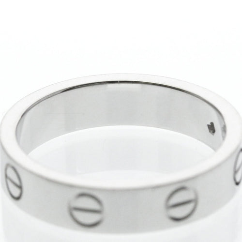 Ring 49 Cartier Love - Ehering aus 18K Weißgold und Diamant 58 Facettes uy09pyo4l2