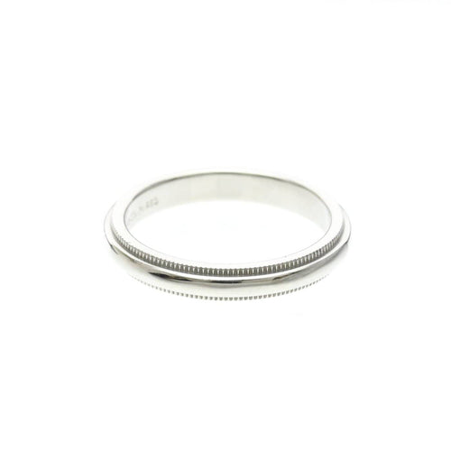 Inel 52 Tiffany & Co. Classic Milgrain - Inel din Platină 58 Facettes m8vvor136d