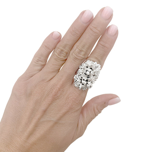 Repossi 52号戒指 Nérée - 白金戒指 58 Facettes 35868
