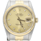 Montre Rolex Datejust - Montre 36 mm en or jaune 18K, acier et diamants 58 Facettes MT47987