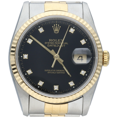 Rolex Datejust - Montre 36 mm en or jaune et acier