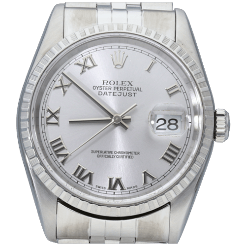 Montre Rolex Datejust - Montre 36 mm en acier 58 Facettes MT47983