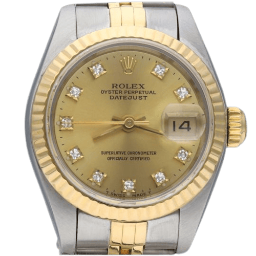 Rolex Datejust - Montre 26 mm en acier et or jaune