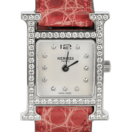 Montre Hermès Heure H - Montre en acier 58 Facettes MT47927