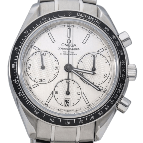 Montre Omega Speedmaster - Montre Date Racing Chronograph Co-Axial en acier 58 Facettes MT46635