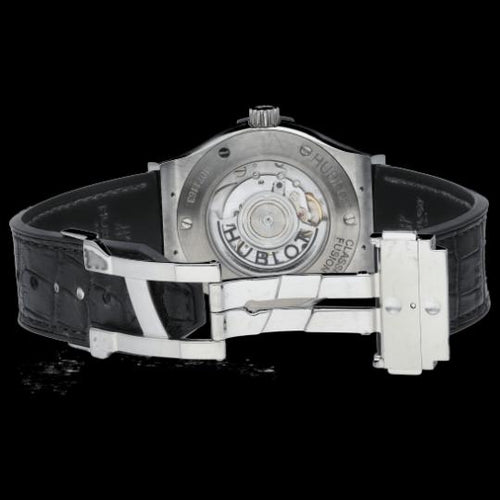 Hublot Classic Fusion Uhr - 42-mm-Uhr aus Titan 58 Facettes MT47500