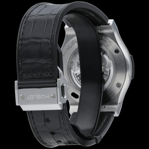 Hublot Classic Fusion Uhr - 42-mm-Uhr aus Titan 58 Facettes MT47500