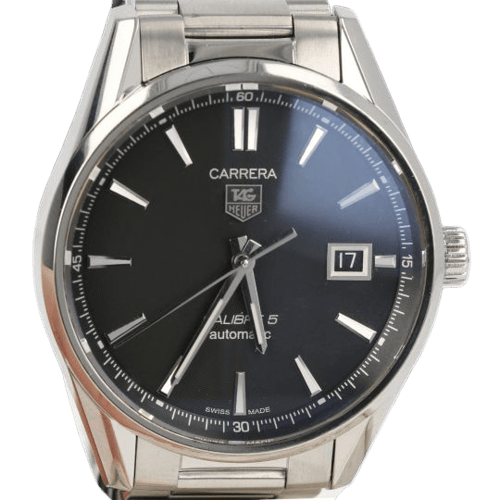 Montre TAG Heuer Carrera Calibre 5 - Montre en acier 58 Facettes MT47436