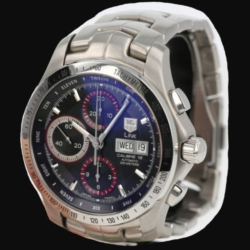 Hodinky TAG Heuer Link - Automatické ocelové hodinky 58 Facettes MT47562