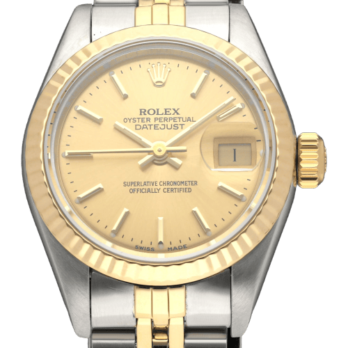 Montre Rolex - Montre Lady-Datejust 69173 en or et acier 58 Facettes ROL/LDJ/721