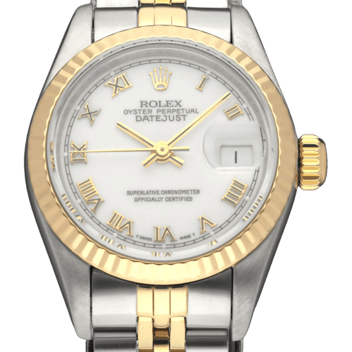 Montre Rolex - Montre Lady-Datejust 69173 or et acier 58 Facettes ROL/LDJ/730
