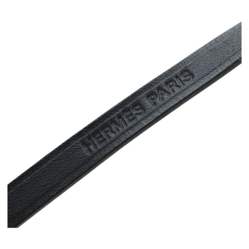 Collier Hermès Météore - Collier en cuir noir 58 Facettes it83elw5z8
