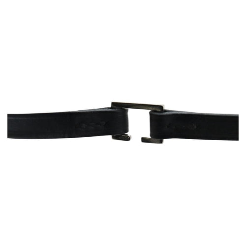 Collier Hermès Météore - Collier en cuir noir 58 Facettes it83elw5z8