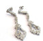 Boucles d'oreilles Art déco - Boucles d'oreilles en or blanc 18 kt et diamants 58 Facettes 494/26 G