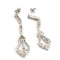 Boucles d'oreilles Art déco - Boucles d'oreilles en or blanc 18 kt et diamants 58 Facettes 494/26 G