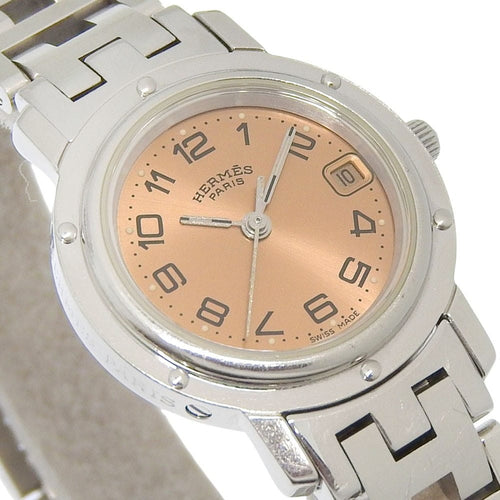 Montre Hermès Clipper - Montre quartz en acier inoxydable 58 Facettes ooa7va2jfr