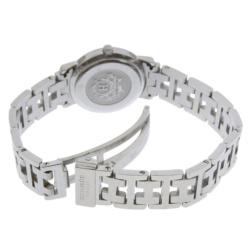 Montre Hermès Clipper - Montre quartz en acier inoxydable 58 Facettes ooa7va2jfr