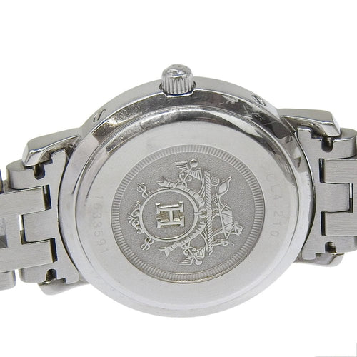 Montre Hermès Clipper - Montre quartz en acier inoxydable 58 Facettes ooa7va2jfr