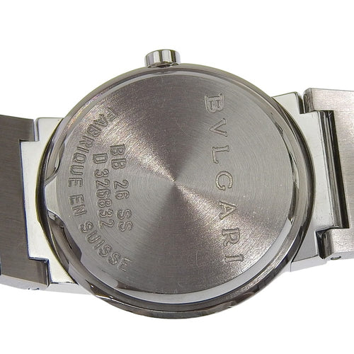 Montre Bvlgari Bvlgari - Montre quartz en acier inoxydable 58 Facettes ngg9nvv314