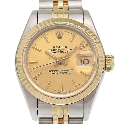 Montre Rolex Oyster Perpetual Datejust - Montre automatique acier et or jaune 58 Facettes ctyhpi4aax