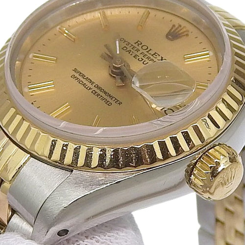 Montre Rolex Oyster Perpetual Datejust - Montre automatique acier et or jaune 58 Facettes ctyhpi4aax