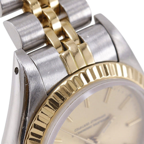 Montre Rolex Oyster Perpetual Datejust - Montre automatique acier et or jaune 58 Facettes ctyhpi4aax