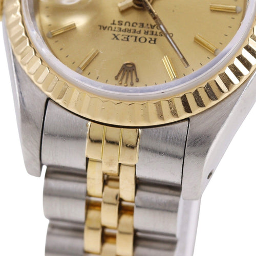Montre Rolex Oyster Perpetual Datejust - Montre automatique acier et or jaune 58 Facettes ctyhpi4aax