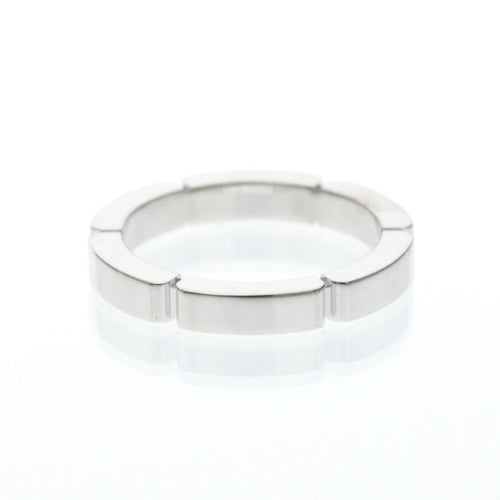 Bague 45 Cartier Maillon Panthère - Bague en or blanc et 4 diamants 58 Facettes ydg41fk9js