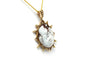 Art Déco - Pendentif en or jaune, camée, perles et diamants 58 Facettes 22704