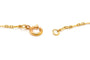 Collier contemporain en or jaune, or blanc et diamants taille 8/8 58 Facettes 22909