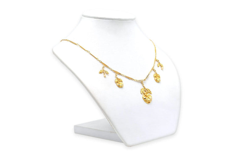 Art Nouveau - Collana in oro giallo 18 carati e perle 58 Facettes 23794