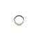 57 Bulgari B.Zero1 - Anillo de tres filas en oro blanco de 18 quilates 58 Facettes 19609