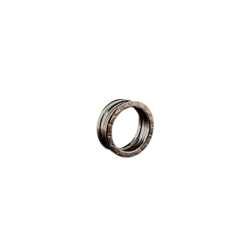 57 Bulgari B.Zero1 - Anillo de tres filas en oro blanco de 18 quilates 58 Facettes 19609
