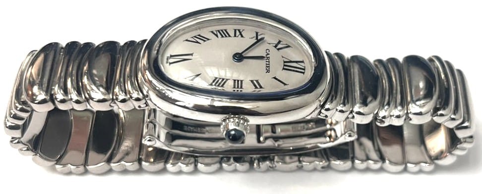 Cartier baignoire 1955 Mini - Women's watch in white gold 58 Facettes 269337