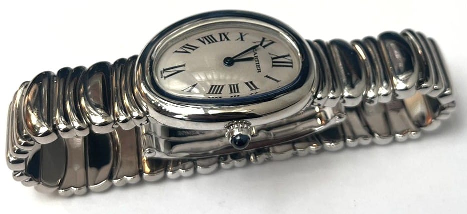 Cartier baignoire 1955 Mini - Women's watch in white gold 58 Facettes 269337